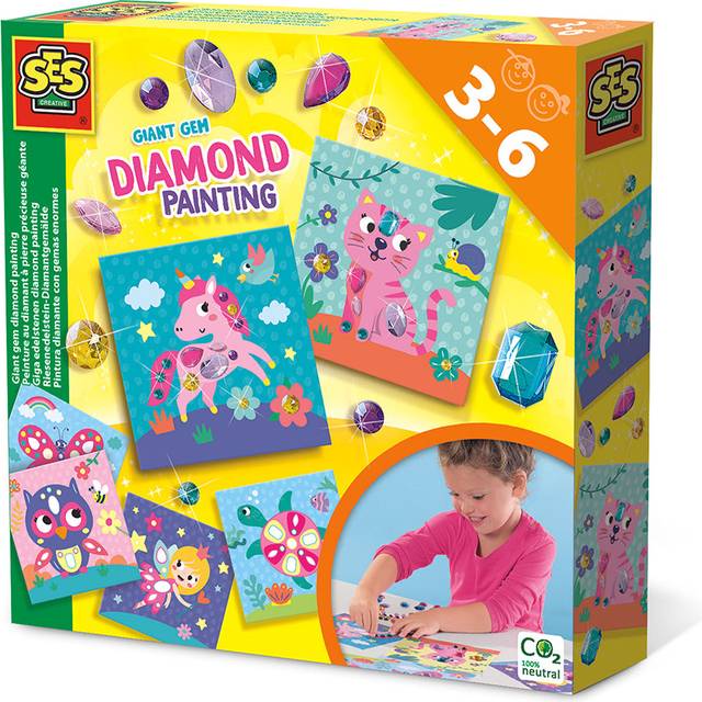 SES Creative Giant Gems Diamond Painting Kit