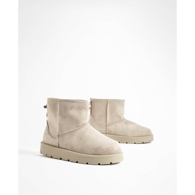 Womens Mini Cosy Boots - Brown - 8, Brown