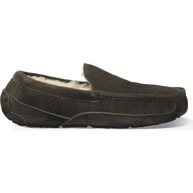 UGG Ascot Slipper Cozy Fleece Lined Athleisure Casual Sports Shoe Gray 1101110-CHRC - Grey - 8