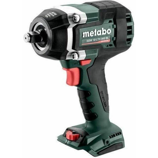 Metabo ssw 18 ltx 800 bl 18v brushless impact wrench body with metabox 602403840