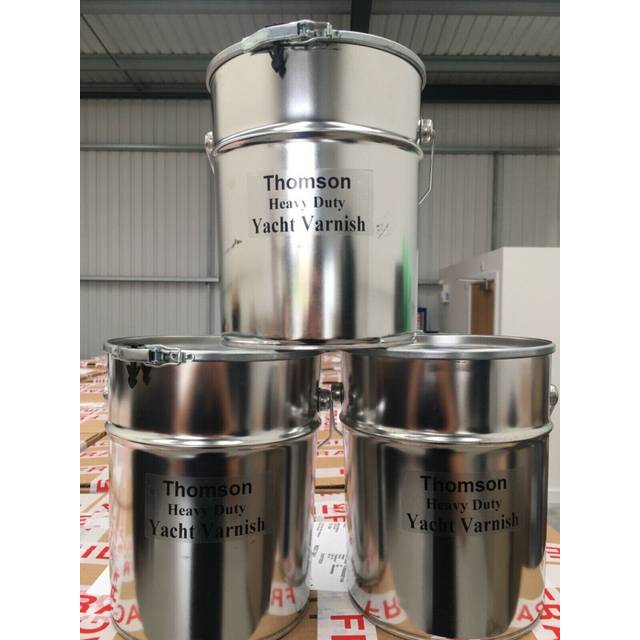 Thomson yacht varnish clear high gloss, interior & exterior,5 litre
