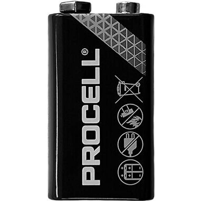 Duracell industrial (procell) 9v pp3 alkaline battery - smoke, heat, & co alarms