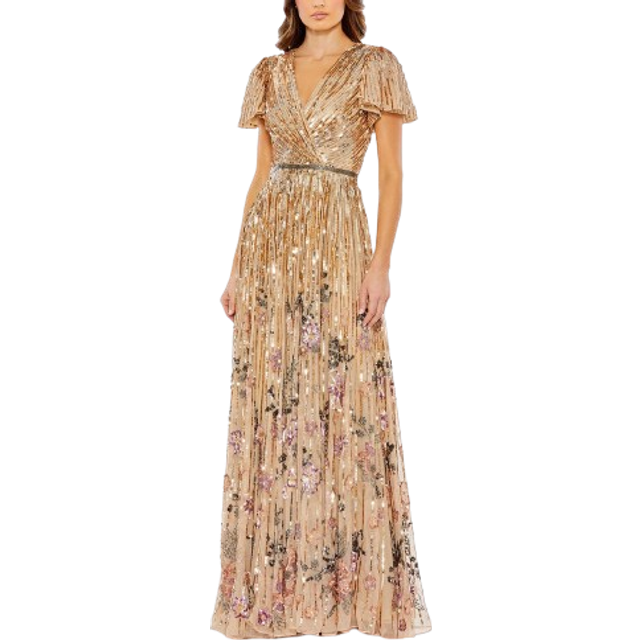 Mac Duggal V-Neck Gown