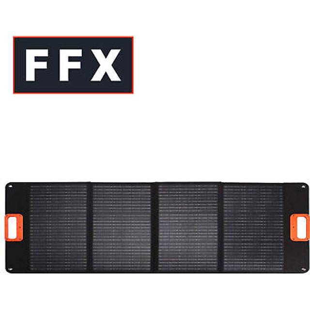 Yard Force LXSPP20 Portable and Foldable USB Solar Power Panel 200W - Black - 59 x 9 x 70cm