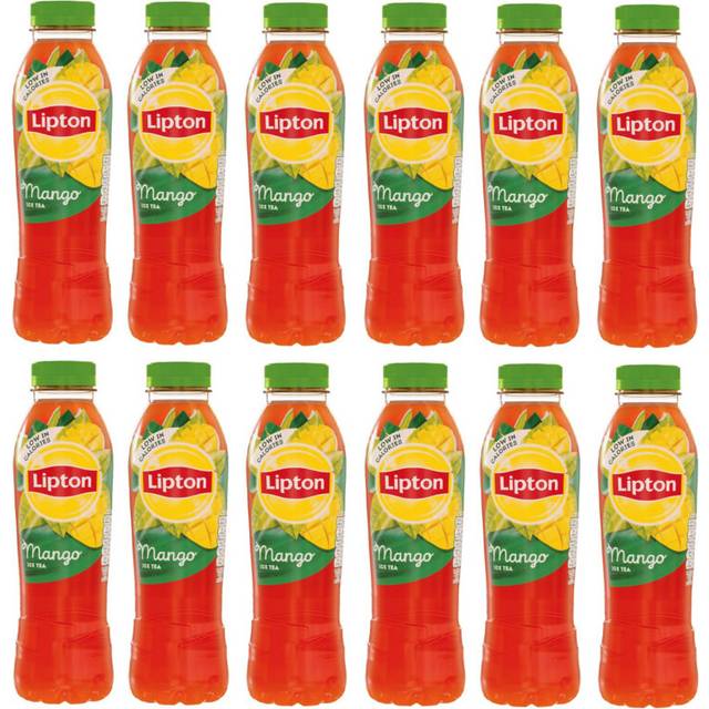 Lipton Mango Ice Tea Low In Calories Tea Extract 12x 500ml Best Before End OCT 2020