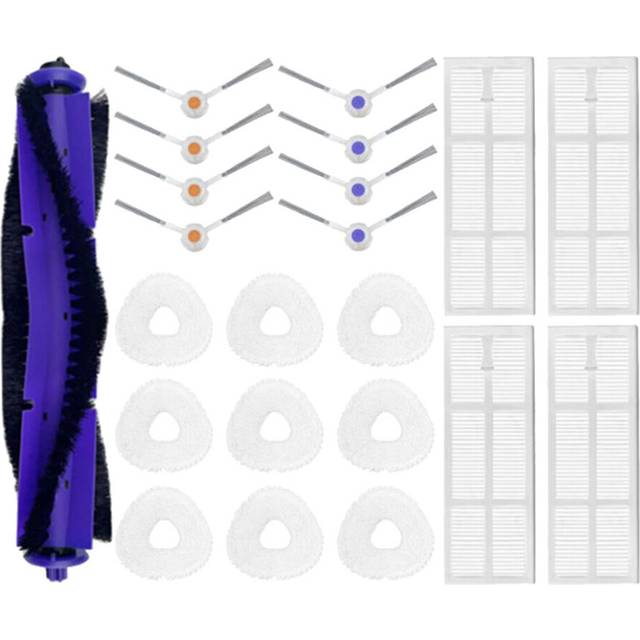 For Narwal Freo Versatile Self Mop Clean Robot J3 Roller V-Shaped Side Brushes Mop Cloths Rag Hepa Filter Spare Part