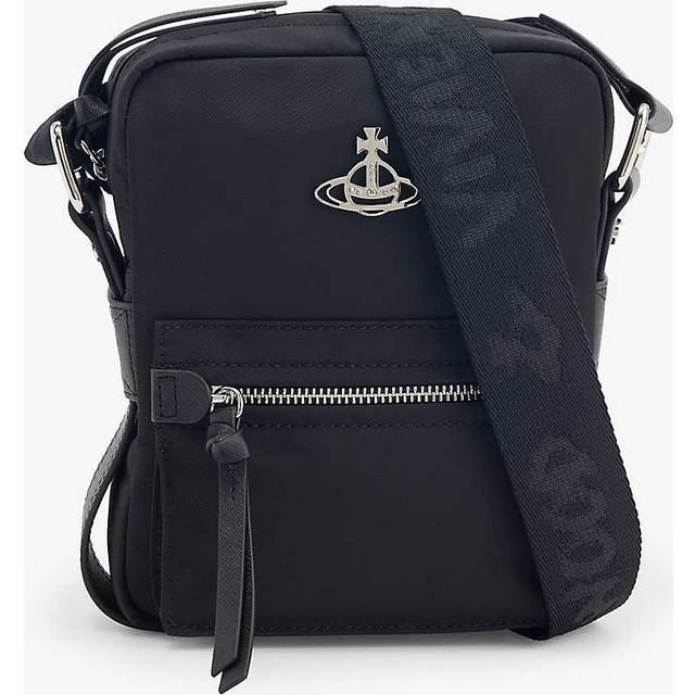 Vivienne Westwood Black Jackson Crossbody Satchel Shell Cross-body Bag - BLACK