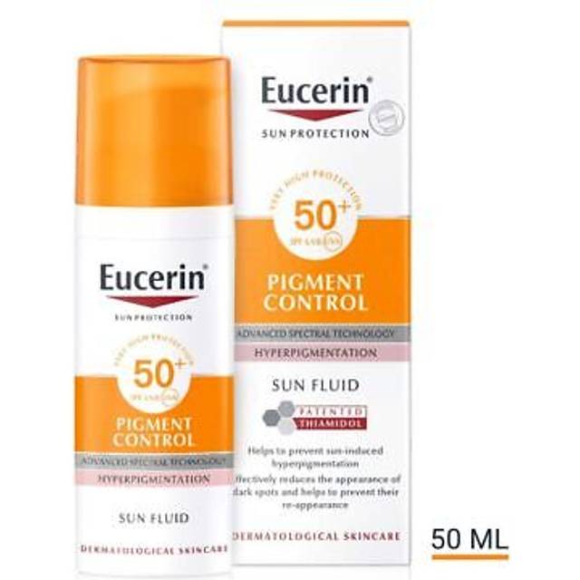 Eucerin sun pigment control anti dark-spot facial sun fluid spf50+ 50ml
