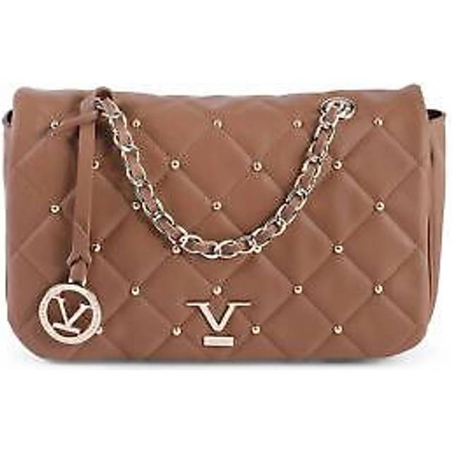 Versace 1969 Abbigliamento Sportivo Srl Milano Italia V Womens Handbag M392 Sauvage Cuoio Scuro - Tan - One Size