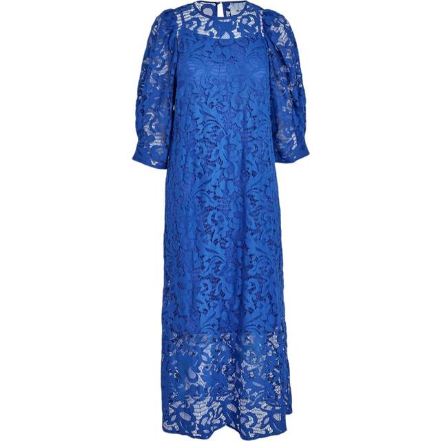 MINUS Msdaley Midi Lace Dress |Blå |36