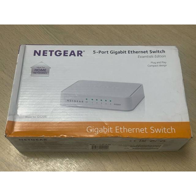 X1 netgear 5-port gigabit ethernet switch