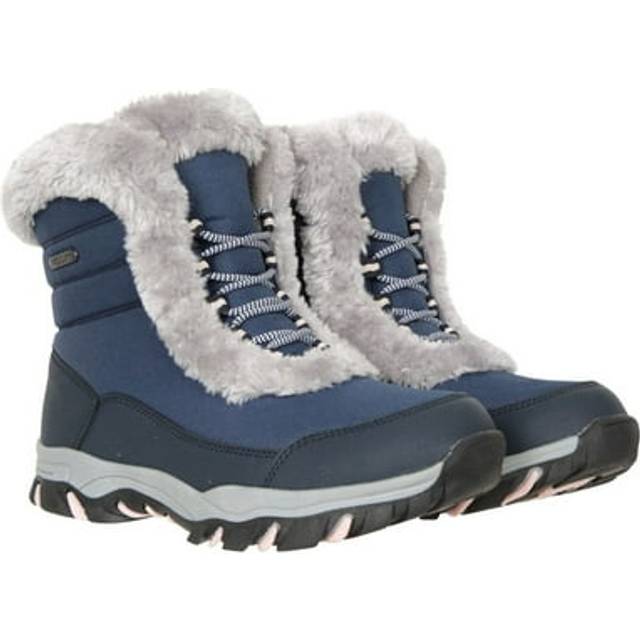 Mountain Warehouse Womens/Ladies Ohio Thermal Short Shaft Snow Boots (Blue) - Size UK 5