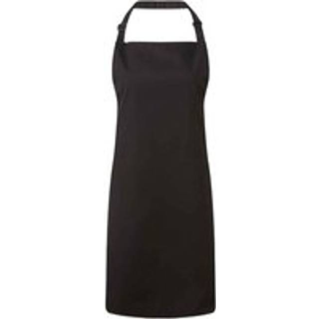 (One Size, Black) Premier Unisex Adult Colours Full Apron