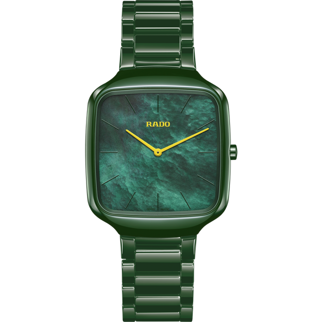 Rado True Square Thinline 37mm Ceramic Watch