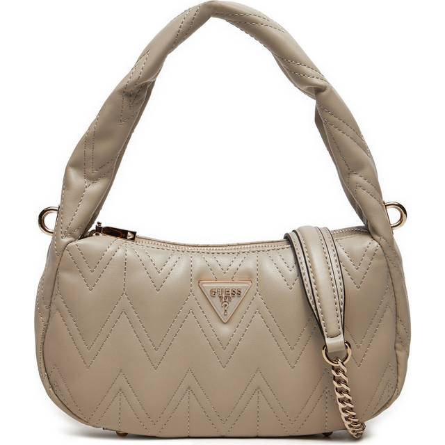 Gray Cotton Women Handbag