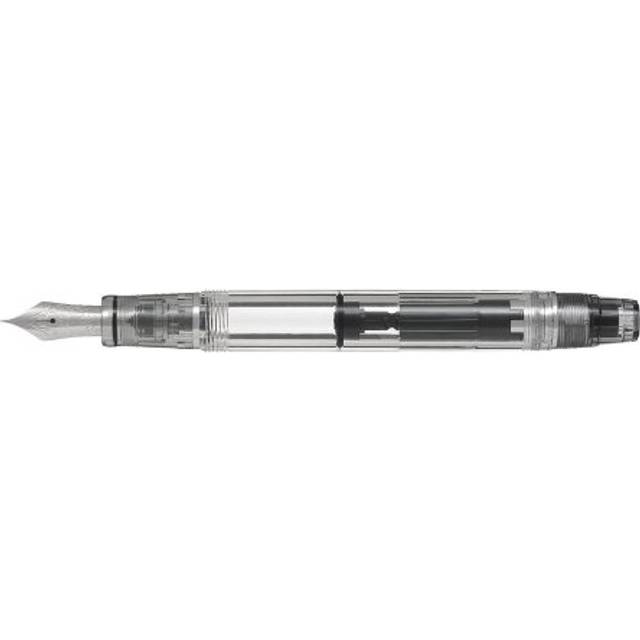 Pilot Custom Heritage 92 Fountain Pen with Piston Filler  Clear Barrel  Fine Nib (60586)