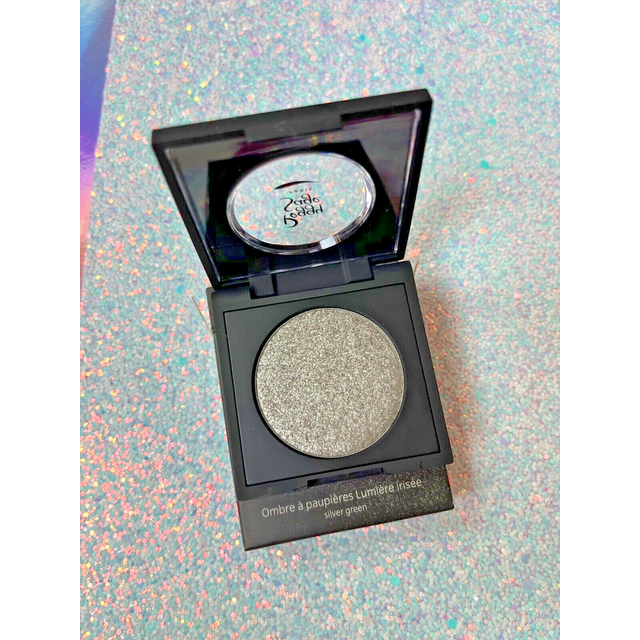 Peggy sage eyeshadow ombre light iridescent 850715 silver green glitter