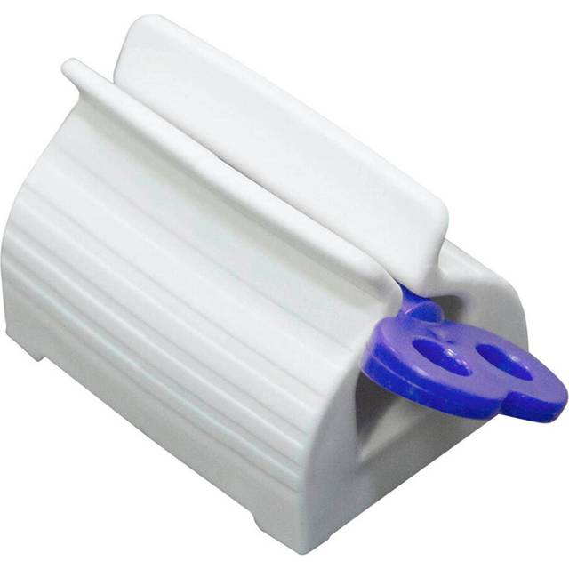 Loops Rolling Toothpaste Tube Squeezer - Tube Holder Stand - Reduces Waste - Blue - One Size