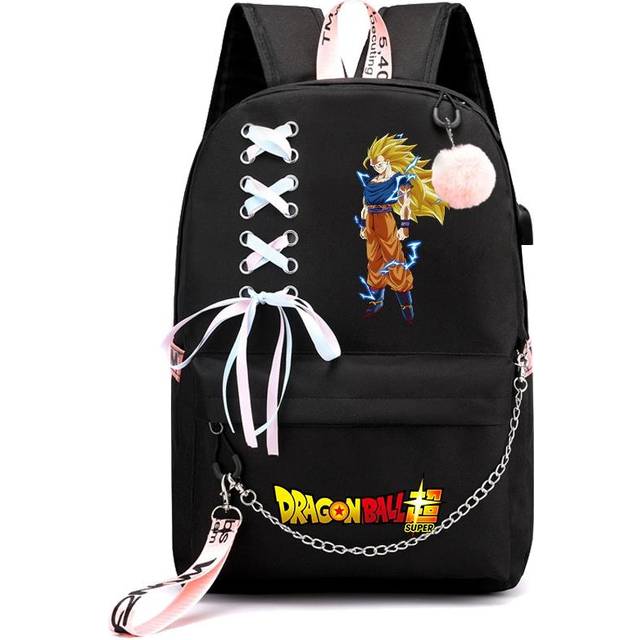 Anime Dragon Ball Daily Book Bag Comfortable Printing Cartoon Laptop Bagpack Teenage Backpack Back To School Unisex School Bag for Boy Girl Rucksack