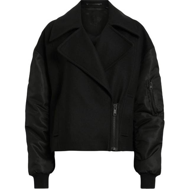 AllSaints Wool-Blend Orla Jacket - Black - 10