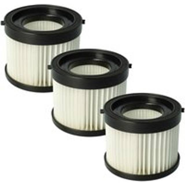 Vhbw - Filter Set 3x Filters compatible with Milwaukee M18 CV-0, M18 cv Vacuum Cleaner - hepa Filter, Allergy Filter