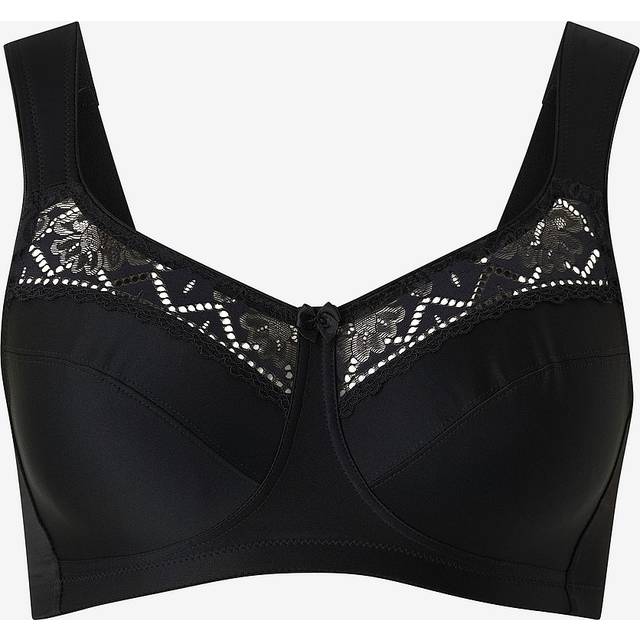 Miss Mary Of Sweden Breeze Non Wired Bra - Black - 34C