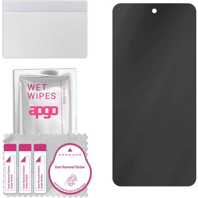 apgo Privacy Matte Hybrid protective glass compatible with Nokia X30, flexible nano glass, great replacement for tempered glass, scratch-resistant, fu