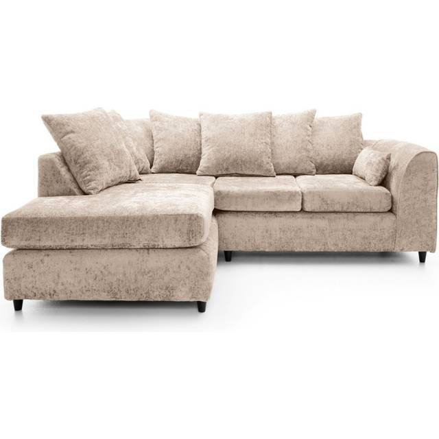 Adaleigh 2 - Piece Upholstered Corner Sectional - Beige (80cm H X 212cm W X 165cm D)