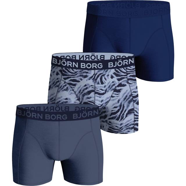 Björn Borg Cotton stretch Boxer 3p, Multipack 12, M - (M)