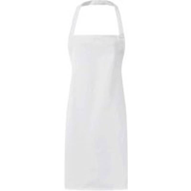(One Size, White) Premier Unisex Adult Premier Essential Full Apron