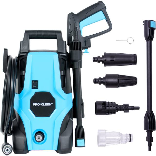 Pressure Washer Electric High Performance Power Jet Wash Cleaner For Patio - Black - One Size