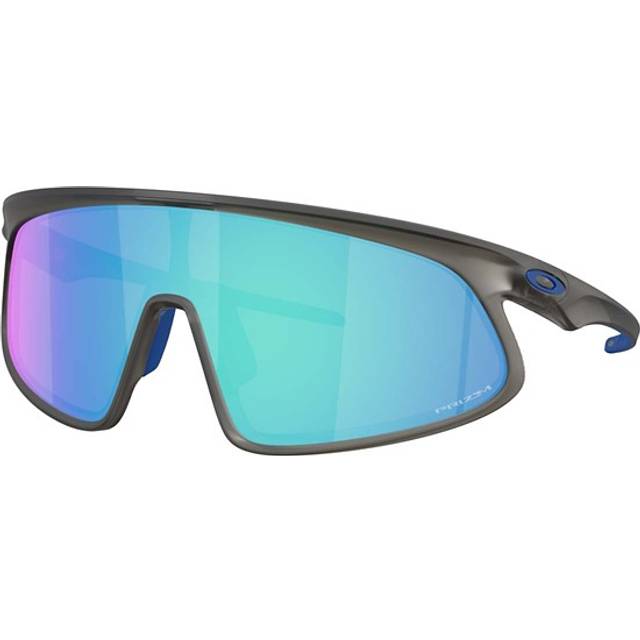 Solglasögon Oakley Rslv Sunglasses Matte Grey Smoke/ Prizm Sapphire Universal
