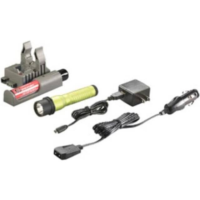 Streamlight STL-74359 Strion LED Rechargeable Flashlight with Type A 100V & 120V Piggyback Charger, Lime Green