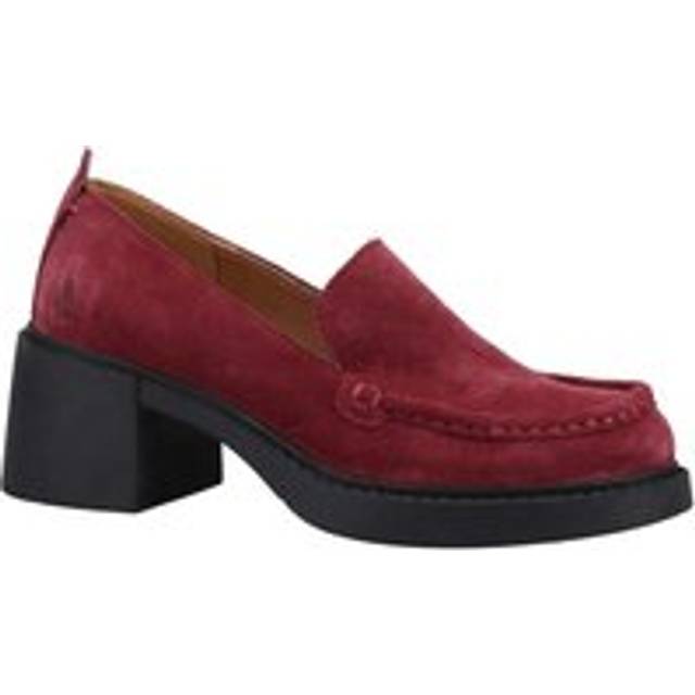 Hush Puppies Adelaide Loafer Dark Red - uk 8