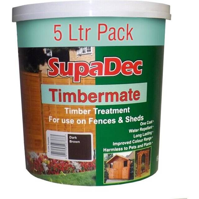 SupaDec Timbermate 5L Dark Brown