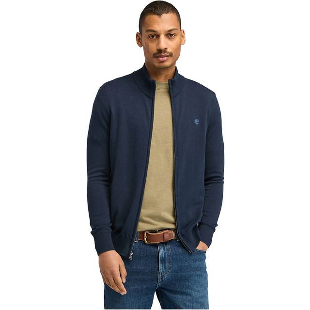Timberland - Williams River 1/4 Zip Jumper for Men in Dark Blue, Man, Blue, Size: S