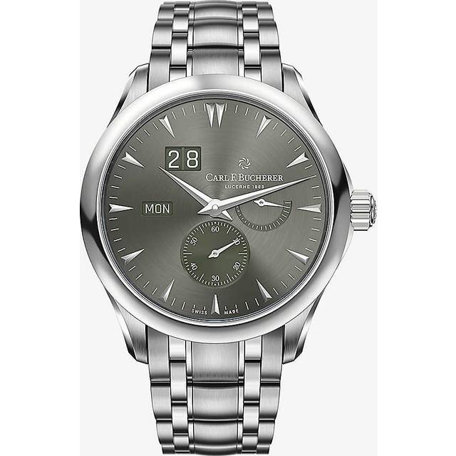 Carl F Bucherer Grey 00.10926.08.93.21 Manero Peripheral Bigdate Stainless-steel Automatic Watch 1 Size - GREY