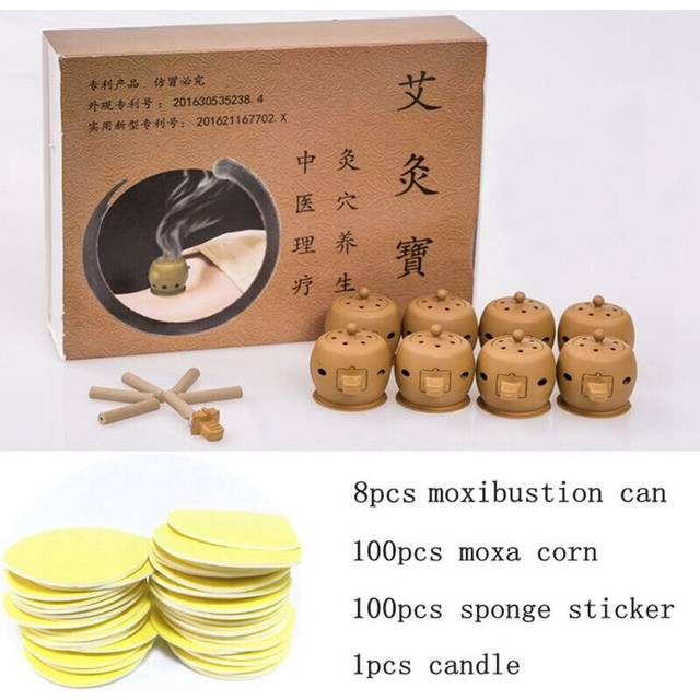 (a-As picture show) Moxa Therapy Massage Box Moxa Sticks Burner Heating Point Therapy Women Gynaecopathia Mini Moxa Tube Full Body Massager Tool