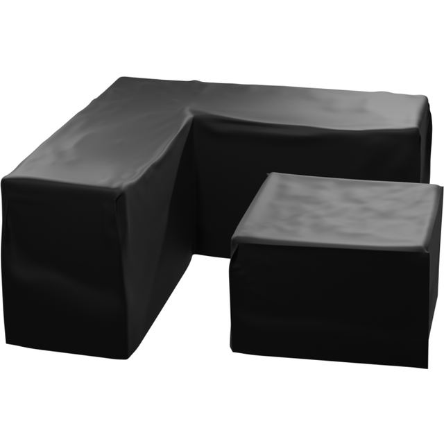 (Extra Large L Shape + Medium Square  Cover) KCT L Shape and Square Weatherproof Garden Furniture Covers
