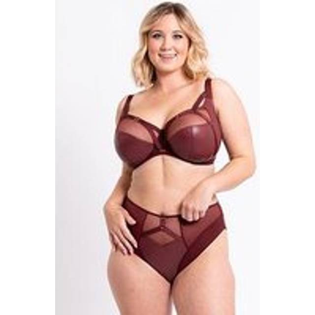 Curvy Kate Enclose Balcony Side Support Bra Oxblood