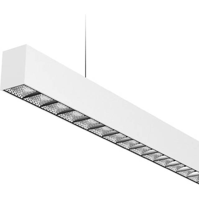 Kosnic Nile II 3 in 1 DALI Up/Down Reflector LED Batten 55W White