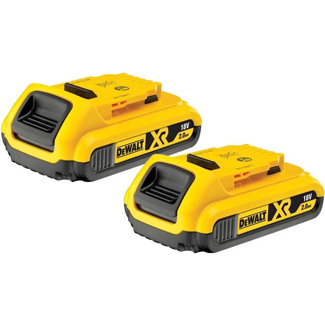 Dewalt - DCB184 18V xr 5.0Ah Li-Ion Batteries (Twin Pack) + DCB1104 Charger