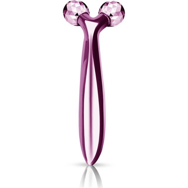 (a-Y Roller purple) Roller Massager 360 Rotate Thin Face Full Body Shape 3D Massager Lifting Wrinkle Remover Facial Neck Massage Relaxation Tool