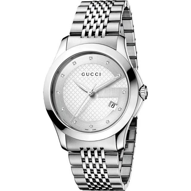 Gucci YA126404 G-Timeless Silver Dial Men's Watch