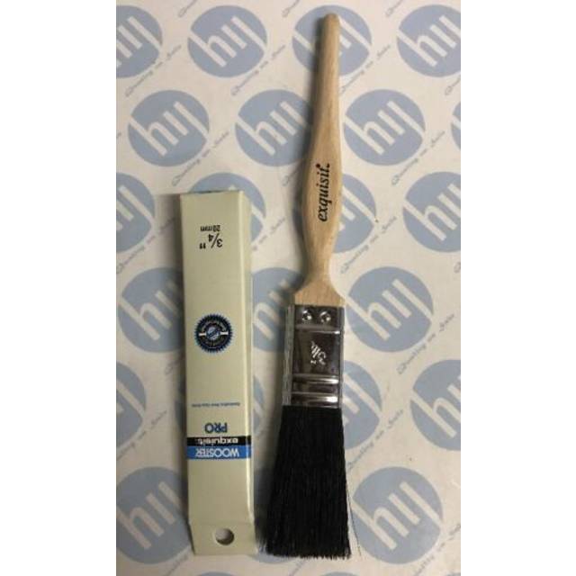 Wooster exquisit hs pro synthetic paint brush professional decorating 3/4” 20mm