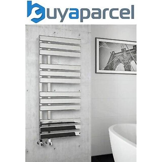 Oregon Designer Chrome Straight 500 X 1200mm Heated Towel Rail Warmer Radiator