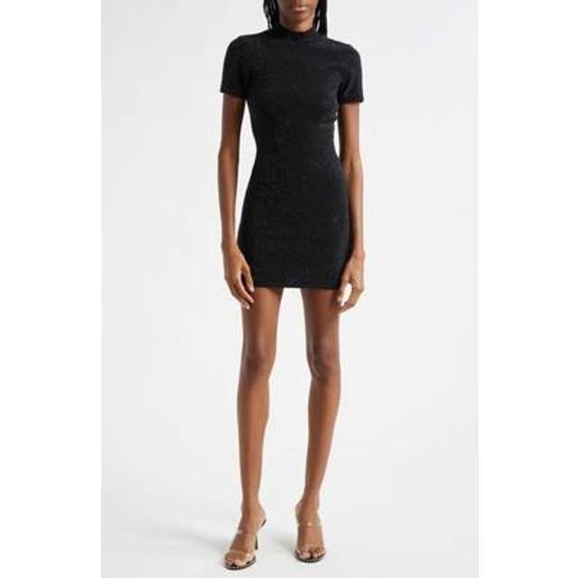 Robe à strass - Noir - S