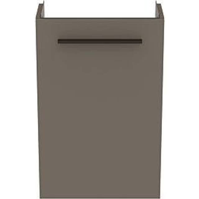 Ideal Standard i.life S Quartz Grey Matt Guest Washbasin Unit 41cm Wit