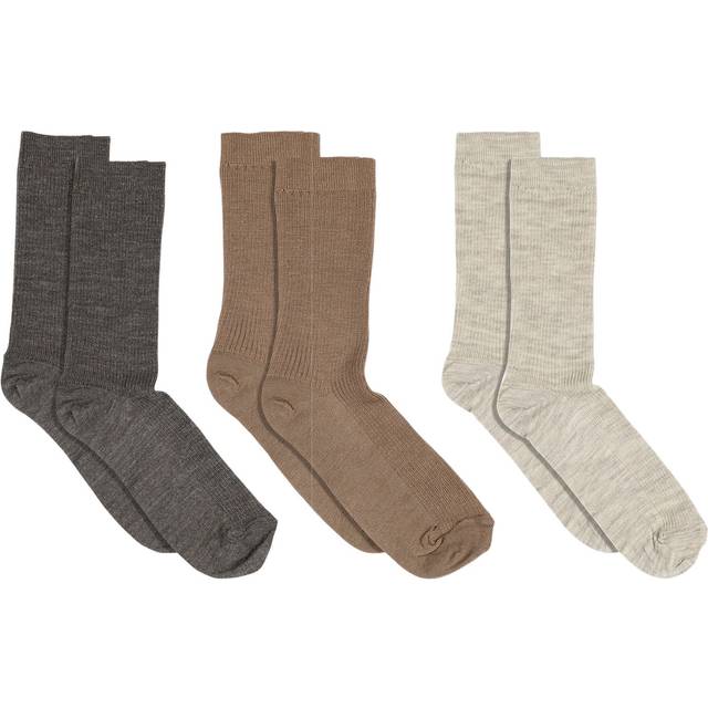 MP Denmark - 3-pack  - Strumpor - Coca Mocha - 37/39