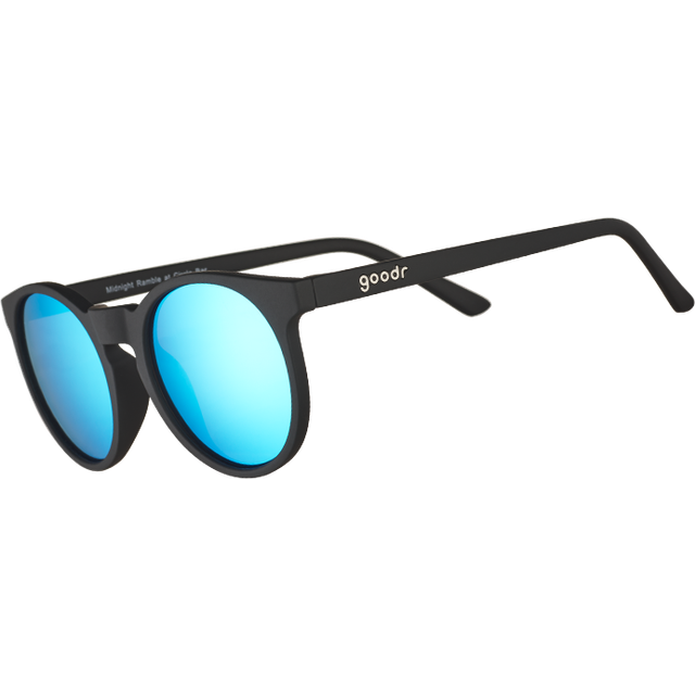 goodr Unisex Circle G Ramble at Circle Bar Sunglasses, Black